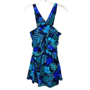 Swimsuits For All Swim Dress Size 12 Tropical Floral Beach Vacation Cruise Pool